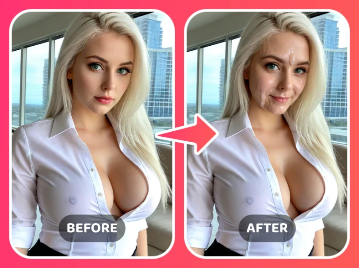 Cum face transformation example 2