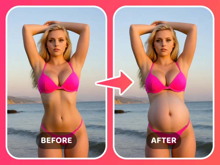 Pregnant transformation example 1