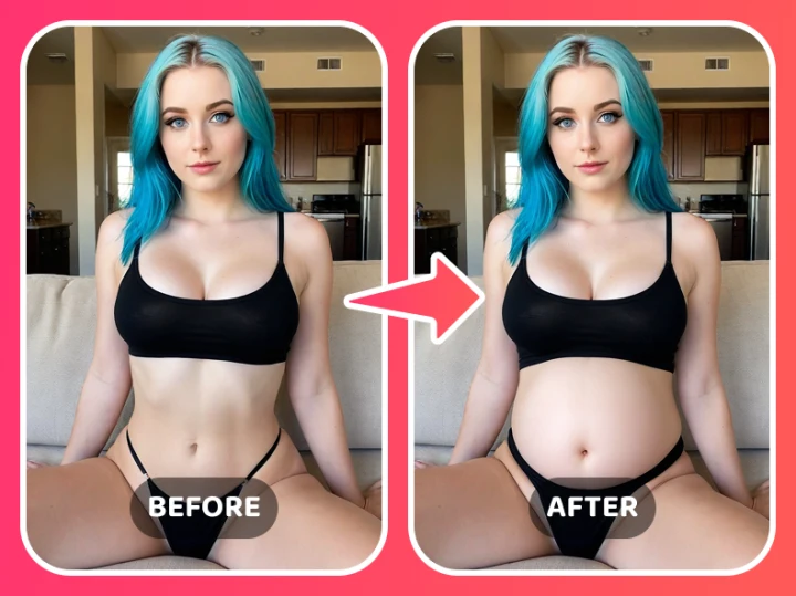 Pregnant transformation example 2